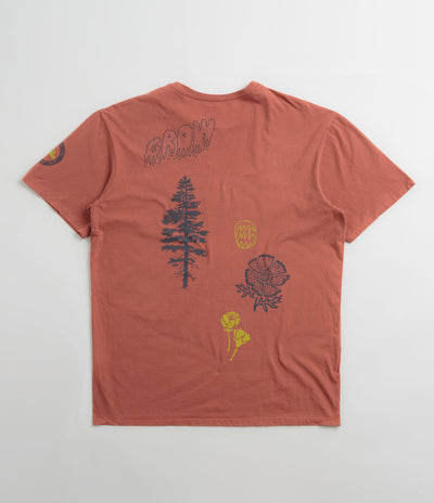 Patagonia Pyrophytes Organic T-Shirt - Burl Red