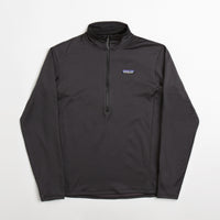 Patagonia R1 Daily Zip Neck Sweatshirt - Ink Black - Black X-Dye thumbnail