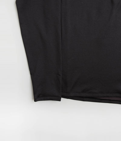 Patagonia R1 Daily Zip Neck Sweatshirt - Ink Black - Black X-Dye