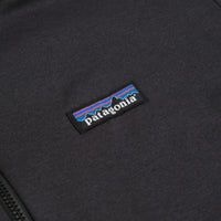 Patagonia R1 Daily Zip Neck Sweatshirt - Ink Black - Black X-Dye thumbnail