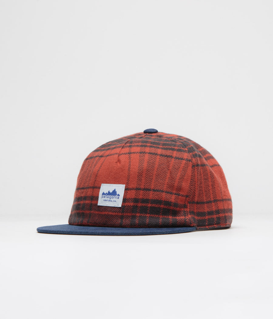 Patagonia Range Cap in Cascade: Burnished Red