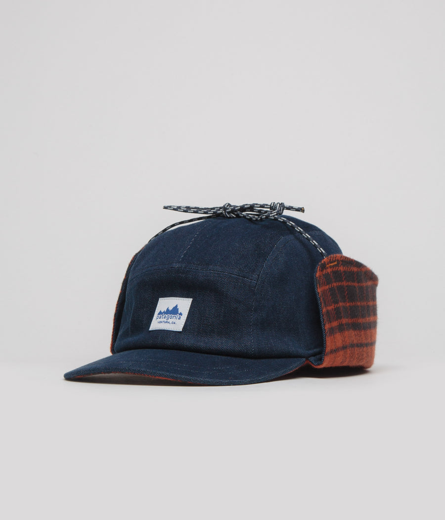 Patagonia Range Earflap Cap in Cascade: Burnished Red