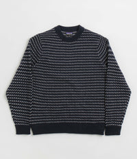 Patagonia Recycled Wool Sweatshirt in Classic Navy