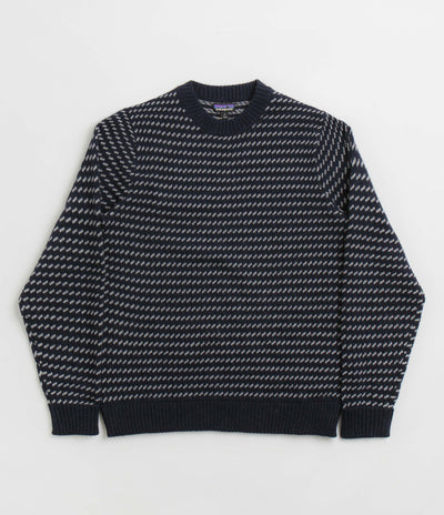 Patagonia Recycled Wool Sweatshirt - Classic Navy
