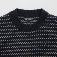 Patagonia Recycled Wool Sweatshirt - Classic Navy thumbnail