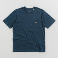 Patagonia Regenerative Organic Pocket T-Shirt - Tidepool Blue thumbnail