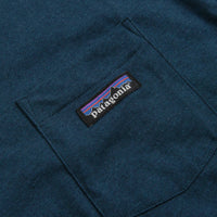 Patagonia Regenerative Organic Pocket T-Shirt in Tidepool Blue thumbnail