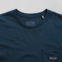 Patagonia Regenerative Organic Pocket T-Shirt - Tidepool Blue thumbnail