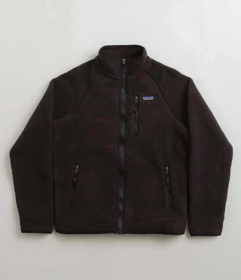 Patagonia Retro Pile Fleece Jacket - Black | Flatspot