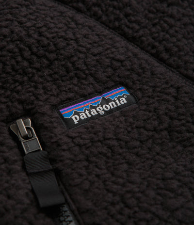 Patagonia Retro Pile Fleece Jacket - Black