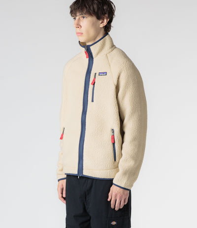 Men's retro cheap pile fleece jacket