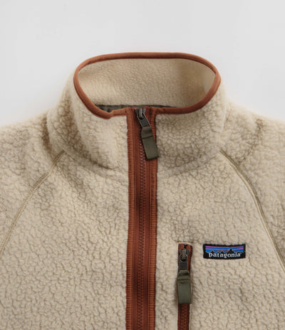 Patagonia Retro Pile Fleece Jacket - El Cap Khaki / Sisu Brown