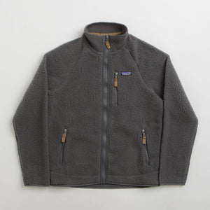 Patagonia retro pile jacket forge grey online