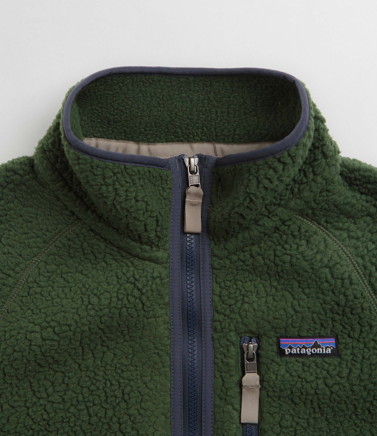 Patagonia retro pile green shop