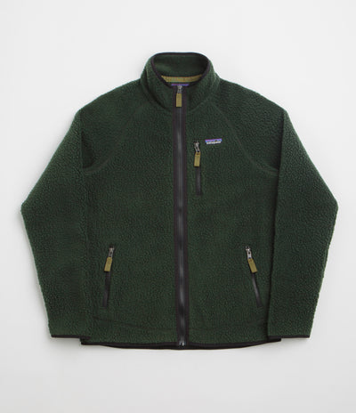 Patagonia Retro Pile Fleece in Old Growth Green