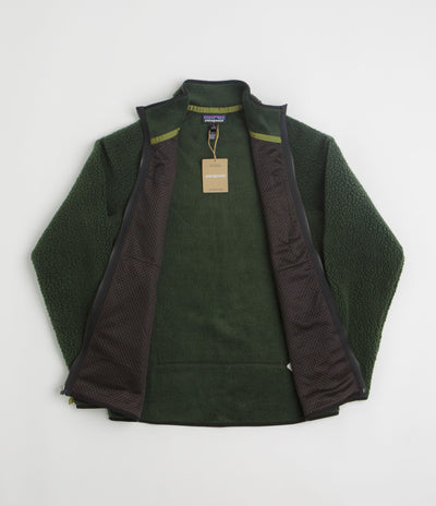 Patagonia Retro Pile Fleece in Old Growth Green