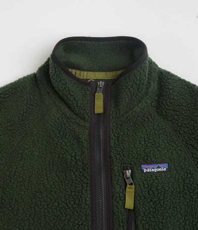 Patagonia Retro Pile Fleece in Old Growth Green