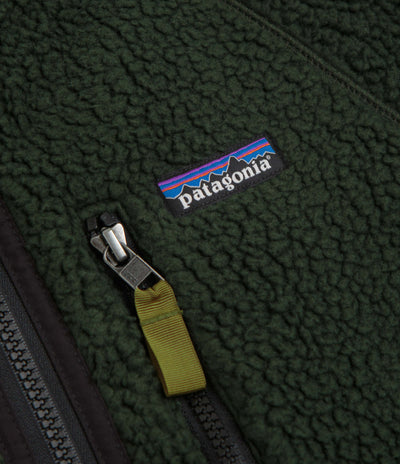 Patagonia Retro Pile Fleece in Old Growth Green