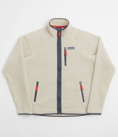 Patagonia Retro Pile Fleece - Pelican / Smolder Blue