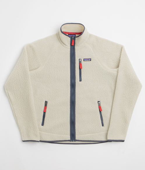 Patagonia Retro Pile Fleece - Pelican / Smolder Blue