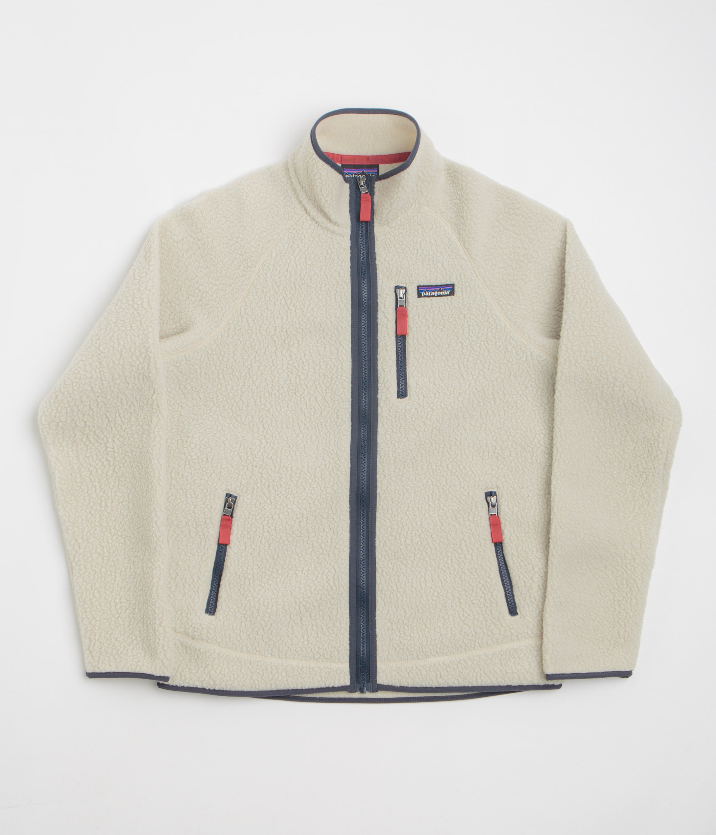 Patagonia Retro Pile Fleece in Pelican and Smolder Blue