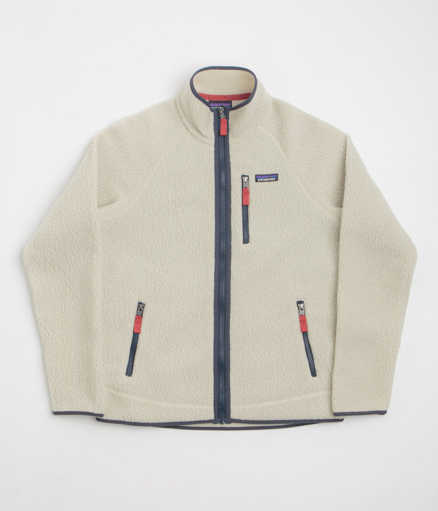 Patagonia Retro Pile Fleece in Pelican and Smolder Blue