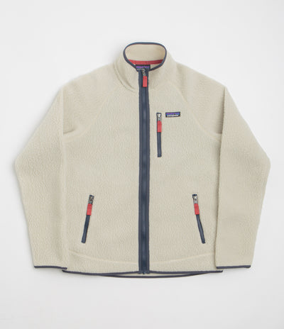 Patagonia Retro Pile Fleece in Pelican and Smolder Blue