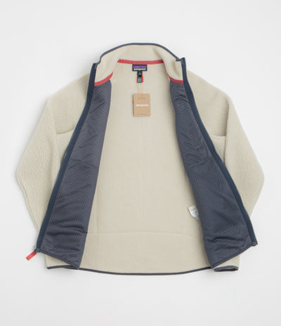 Patagonia Retro Pile Fleece in Pelican and Smolder Blue