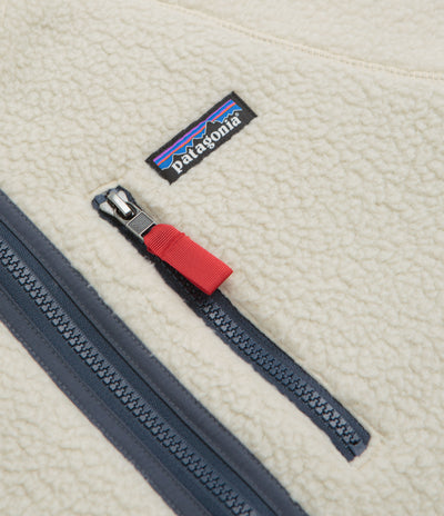 Patagonia Retro Pile Fleece - Pelican / Smolder Blue