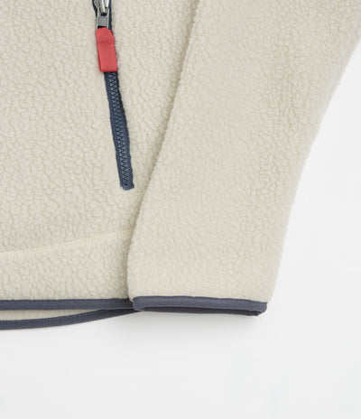 Patagonia Retro Pile Fleece in Pelican and Smolder Blue