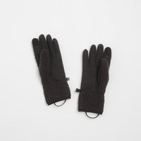 Patagonia Retro Pile Gloves - Black thumbnail
