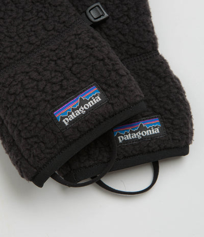 Patagonia Retro Pile Gloves - Black