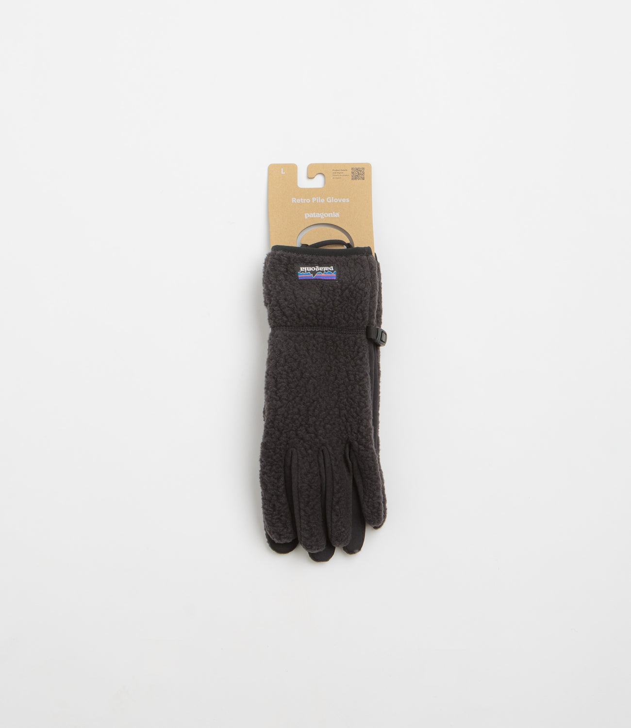 Patagonia Retro Pile Gloves - Black | Flatspot