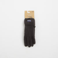 Patagonia Retro Pile Gloves - Black thumbnail
