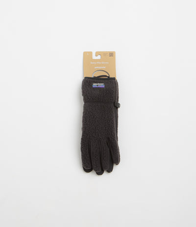 Patagonia Retro Pile Gloves - Black