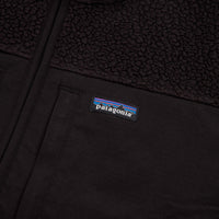 Patagonia Retro Pile Patch Jacket - Black thumbnail