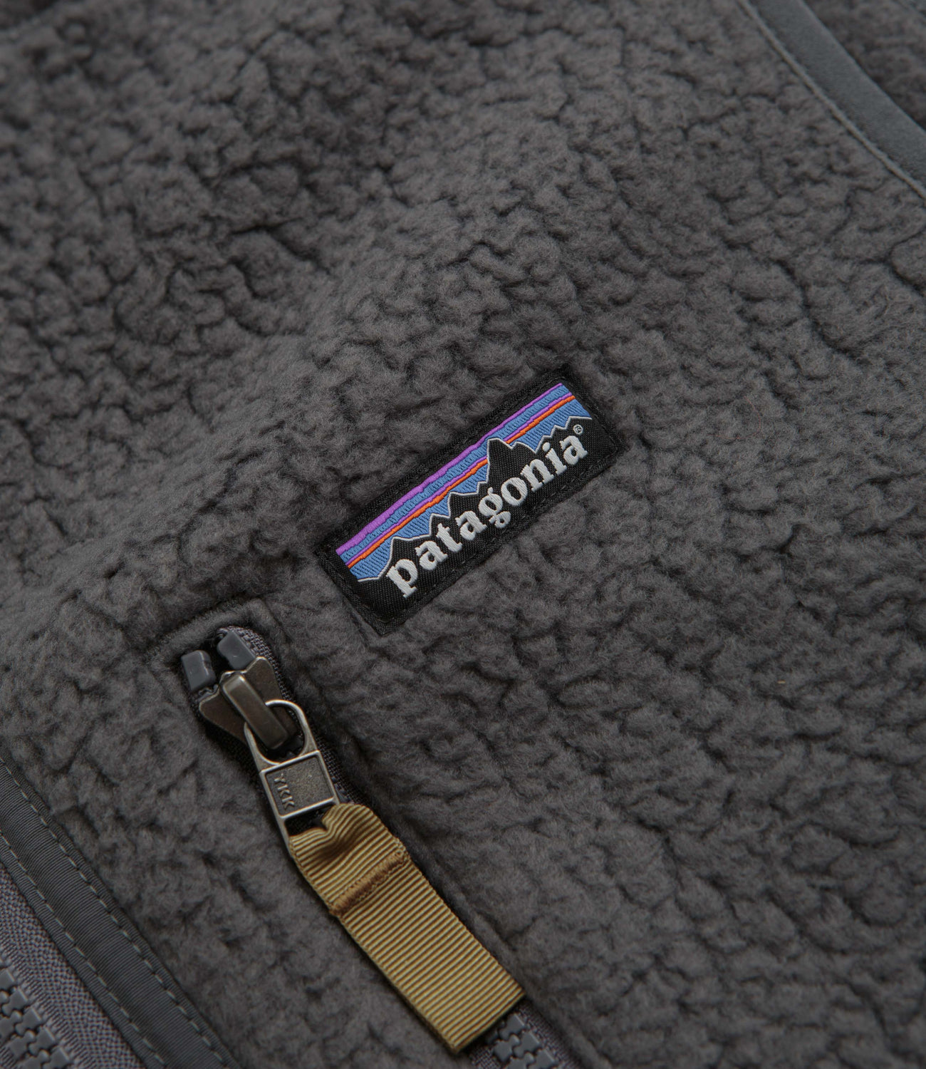 Patagonia Retro Pile Vest Forge Grey Flatspot