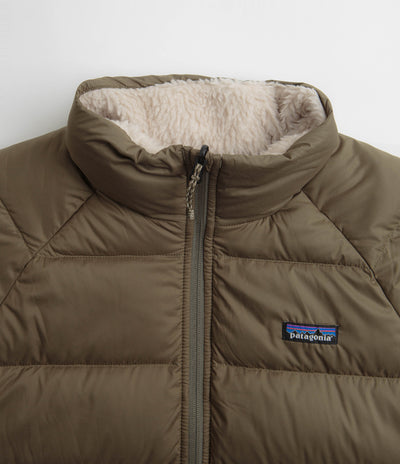 Patagonia silent down jacket cargo green clearance