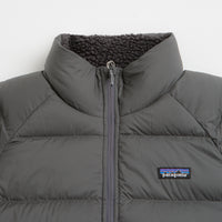 Patagonia Reversible Silent Down Jacket in Forge Grey thumbnail