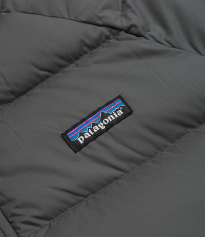 Patagonia Reversible Silent Down Jacket in Forge Grey