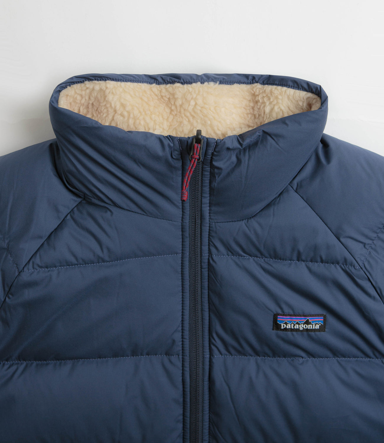 Patagonia Reversible Silent Down Jacket New Navy Flatspot