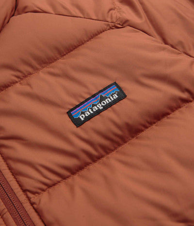 Patagonia Reversible Silent Down Jacket - Sisu Brown