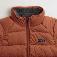 Patagonia Reversible Silent Down Jacket - Sisu Brown thumbnail