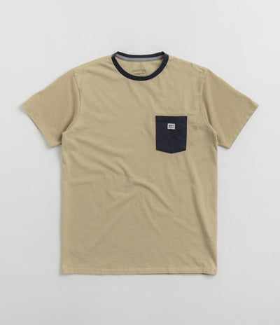 Patagonia Shop Sticker Pocket Responsibili-Tee T-Shirt in Nautilus Tan