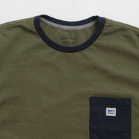 Patagonia Shop Sticker Pocket Responsibili-Tee T-Shirt - Tent Green thumbnail