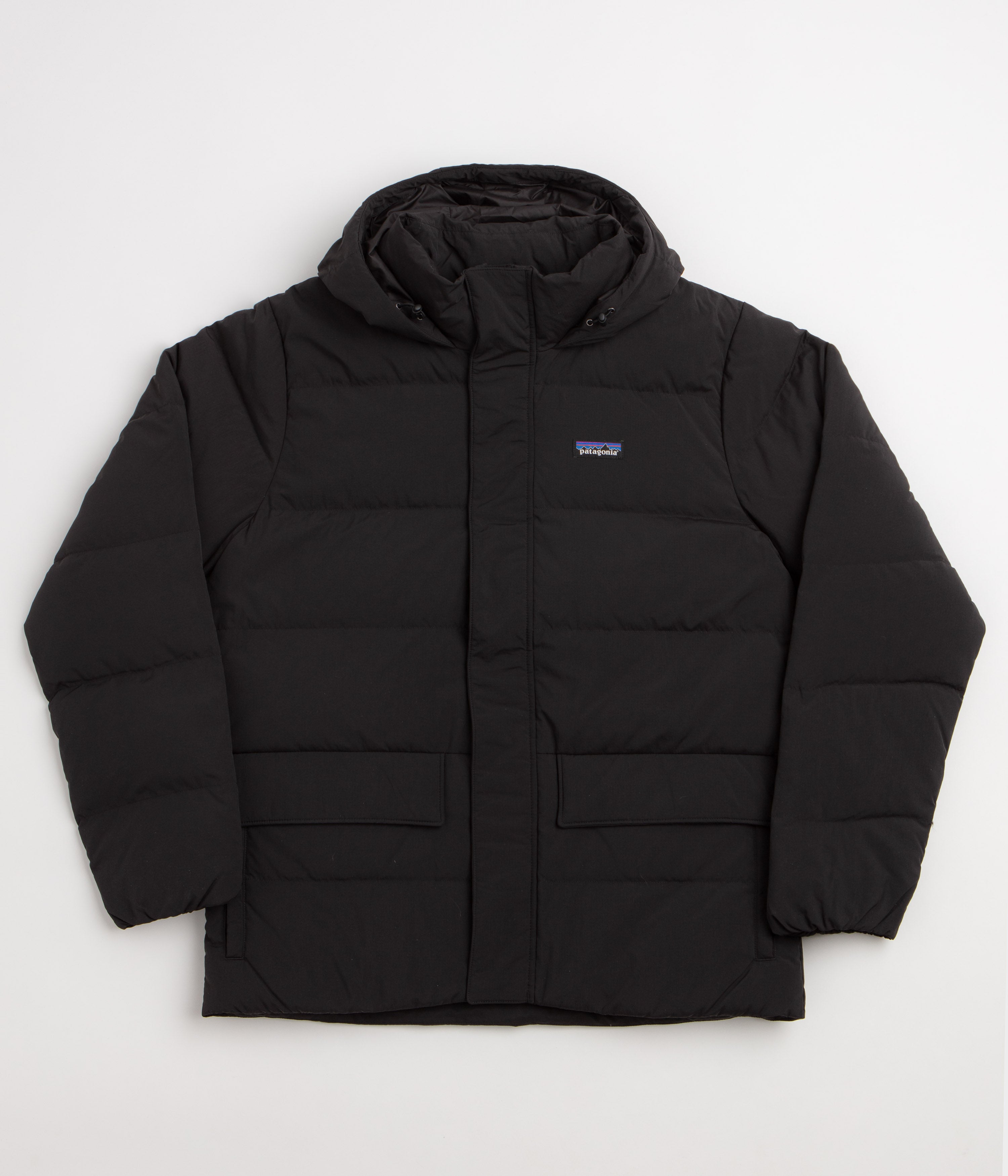 Patagonia Sisar Down Hoodie Jacket in Black