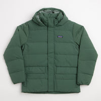Patagonia Sisar Down Hoodie Jacket in Canopy Green thumbnail