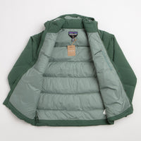 Patagonia Sisar Down Hoodie Jacket in Canopy Green thumbnail