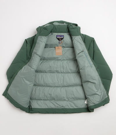 Patagonia Sisar Down Hoodie Jacket in Canopy Green