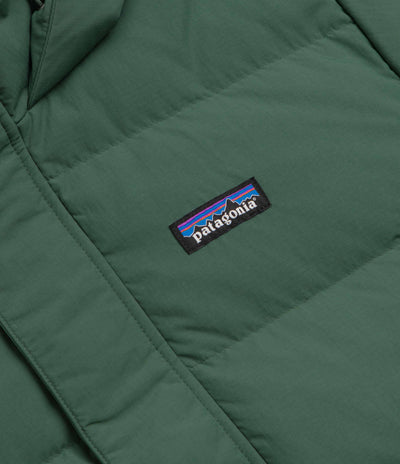 Patagonia Sisar Down Hoodie Jacket in Canopy Green